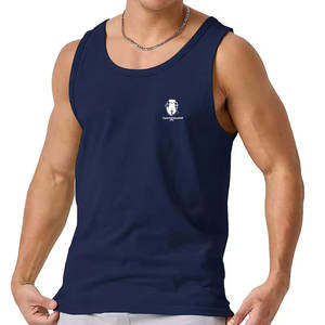 Débardeur de sport en coton à séchage rapide personnalisé en gros pour hommes, débardeur de gym tendance pour le sport, la course à pied et la musculation - Product Image 2