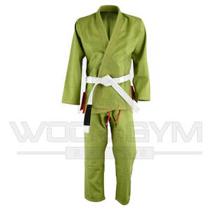 Kimono de Jiu-Jitsu Brasileño 100% Algodón Ecológico, Uniforme de Artes Marciales con Opción de Logotipo Personalizado, Servicio OEM - Product Image 2