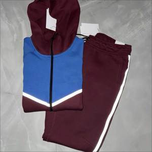 Sudadera con Capucha Unisex de Felpa Teck con Cierre, Sudadera de Felpa de Algodón Grueso, Cómoda, Suave y Duradera, con Bordado - Product Image 5