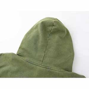 Sweats à capuche pour hommes de haute qualité 430gsm Heavyweight Winter 100% coton respirant - Product Image 2