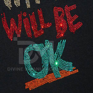 Utilisation à l'extérieur Nouveau design T-shirts à strass pour hommes Vente en gros T-shirts à strass pour hommes à la mode - Product Image 6