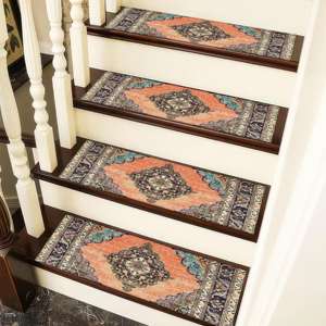 Tapis imprimé - Décoration personnalisable et lavable pour cuisine, salon, salle à manger, tapis d'escalier - Product Image 1