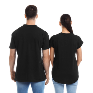 Camiseta de algodón elegante Comfort Fit para mujer con estampado de verano Logotipo personalizable y cuello redondo para el verano - Product Image 6