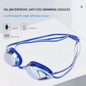 סיטונאי טריאתלון מים פתוחים עיצוב אופנה משקפי שחייה באיכות טובה משקפי שחייה עמיד למים משקפי נגד ערפל לשחייה מירוץ - Product Image 2