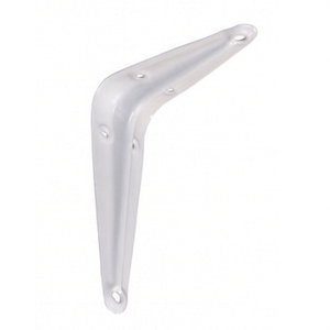 150x200mm Steel White Lacquered <b>Wall</b> Shelf 62kg Load Capacity 20 <b>Units</b> Per GAH Packaging - Product Image 3