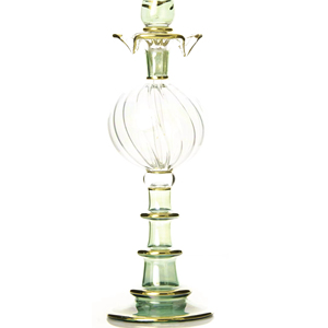 Sang trọng 50ml công suất thổi chai nước hoa thủy tinh axit khắc nắp thủy tinh tình yêu phong cách nghệ thuật thủ công sưu tập biểu tượng tùy chỉnh bao bì - Product Image 1