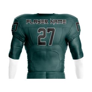 Nuevas llegadas, precio al por mayor, uniforme de fútbol americano, aparejos, uniformes de sarga, Números brillantes cromados - Product Image 3