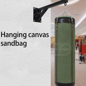 Sacs de frappe professionnels en cuir pour l'entraînement de boxe, MMA, gym, entraînement sportif à domicile, équipement de sport - Product Image 6