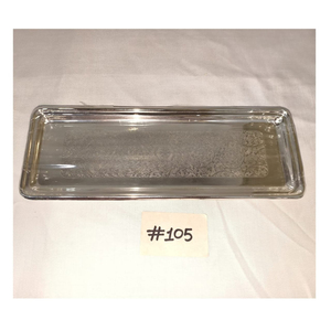 Plateaux de rangement de haute qualité Décor moderne Personnalisé Extérieur luxe Écologique Brun Rectangle Plateau de service en aluminium - Product Image 5
