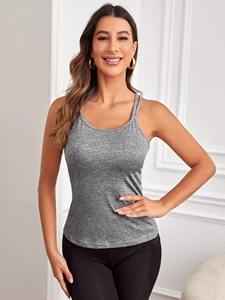 Qualité supérieure en gros femmes débardeurs séchage rapide respirant débardeurs coton polyester vêtements de sport débardeurs - Product Image 4