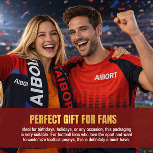 <span class=keywords><strong>Maillot</strong></span> de football personnalisé Aolan à séchage rapide, respirant, en maille élastique, pour les équipes amateurs - Product Image 3