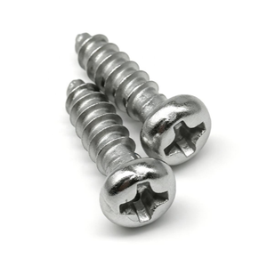 Tornillos Autorroscantes Phillips de Cabeza Plana, Fijaciones de Acero Inoxidable para Madera, Plástico y Metal - Product Image 1