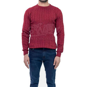 Pulls pour hommes décontractés d'hiver, taille personnalisée, pulls en coton respirants, prix de gros, pulls pour hommes - Product Image 3