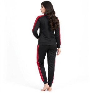 Comfortable Women <b>Tracksuit</b> Designed With Durable Material And Clean <b>Stitching</b> Providing Easy Movement Reliable Wear - Product Image 4