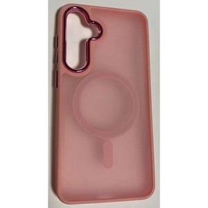 เคสใส Samsung Galaxy S25 Edge พร้อมวงแหวนแม่เหล็ก สีชมพู - Product Image 1
