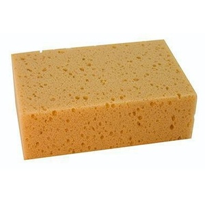 Yellow <b>Plastic</b> Cleaning Sponge 15 X 5 X 10 cm (W X H X D) - Product Image 1