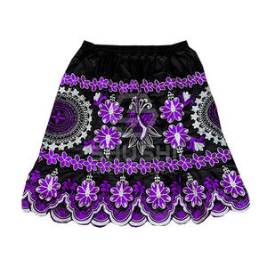 Falda Midi Informal de Mujer al por Mayor, Personalizada, de Cintura Alta, con Bordado de Patchwork, 100% Algodón, Ecológica, Transpirable, Tallas Personalizadas - Product Image 6