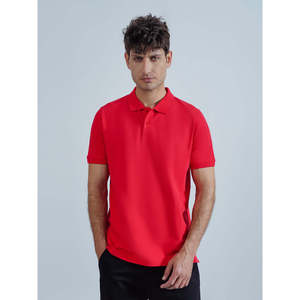 PAULOS Polo Confort Coupe Classique MC2145 Tissu Oxford Haute Qualité Brodé Dark Technics Uni Grandes Tailles-4XL 6XL XL - Product Image 2