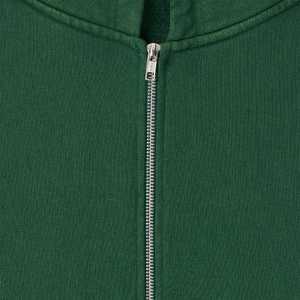 Sweat-shirts à capuche zippés pour hommes de haute qualité, 100% coton molletonné, logo personnalisé brodé, impression sérigraphique, coupe classique, idéal pour l'hiver - Product Image 3