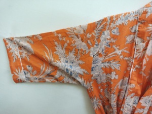 Robe Kimono en coton imprimé floral pour femme Peignoir léger doux et confortable ou couverture de plage et spa ou cadeau de vacances - Product Image 4