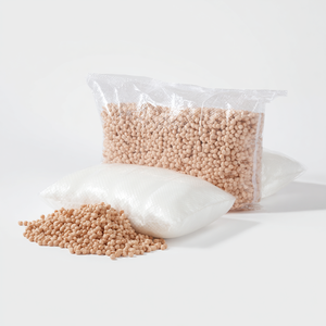 Biodegradable Compostable Extrusion Grade Bubble Wrap Raw Material PLA PBAT Cornstarch Granules for <b>Cushioning</b> Film - Product Image 1