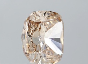 Diamante Cultivado en Laboratorio de 5.01 Quilates, Corte Cuadrado Cojín, Color Amarillo Marrón Claro VS1, Certificado IGI, CVD, Piedra Suelta para Joyería de Alta Gama - Product Image 3