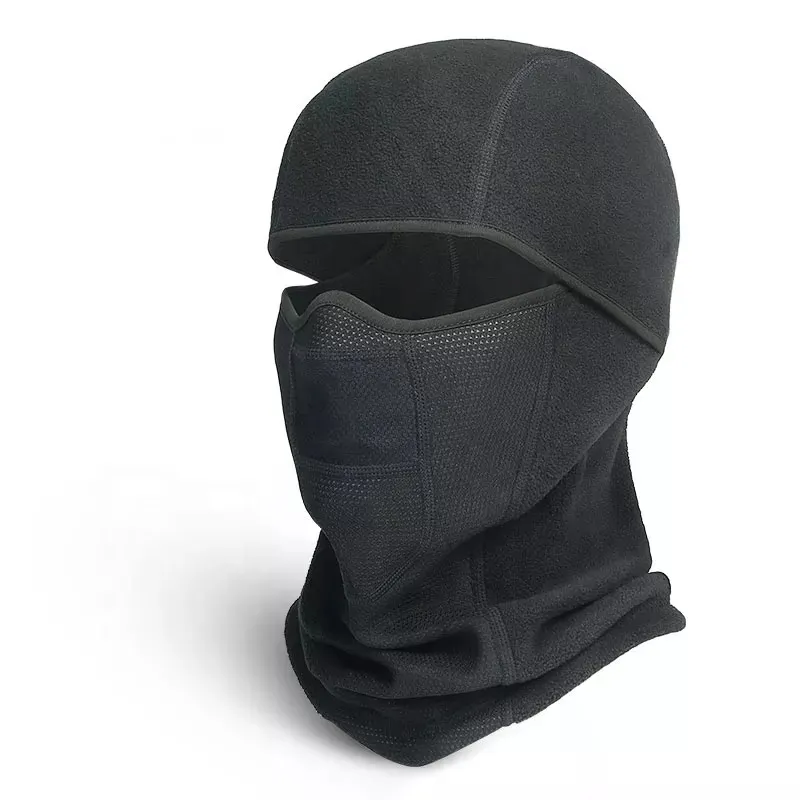 Winter Polar Fleece Wind dichte Motorrad Sturmhaube Kapuzen maske Winter Warme Sturmhaube Gesichts maske Hut Wind beständige Ski maske