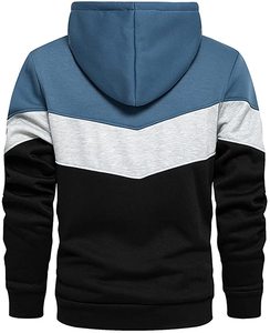 Sudadera con Capucha para Hombre, Gruesa, de Otoño, con Mangas Raglán, Material Premium de Poliéster/Algodón, Impermeable y de Secado Rápido - Product Image 2