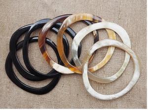 Gran oferta, brazalete de ágata con cuerno de búfalo para mujer, brazalete nuevo de alta calidad con técnica pulida de estilo Animal - Product Image 5