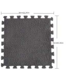 แผ่นรองคลานเด็กแบบกันน้ำ บุนุ่ม ขนาดใหญ่ ต่อกันได้ ทำจากโฟมหนา รูปทรงสี่เหลี่ยม สำหรับเด็กทุกช่วงวัย - Product Image 3