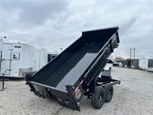 Remorque agricole basculante hydraulique neuve et robuste Shenzhen Longood 7x12 7x14 6x12 6x14 pour tracteur agricole - Product Image 3