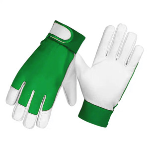 Guantes de Seguridad Industriales de Cuero de Grano Completo para Hombre JNM SAFETY, Resistentes al Calor, de Uso General, Ajustables, Venta al Por Mayor - Product Image 3