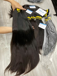 Cabello Natural Liso a Granel, de un Solo Donante, 100% Cabello Humano Vietnamita Virgen, Cutícula Alineada, Proveedor de Moda - Product Image 4