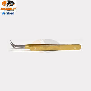 Pince à cils multifonctionnelle de qualité supérieure JACKBILLY pour extensions de cils Pince à épiler à pointe polie de précision Emballage personnalisé - Product Image 4