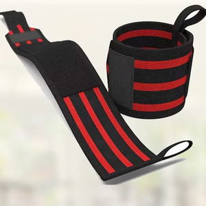 Ceinture réglable personnalisée en usine, protection de levage, vente de sangles de résistance, enveloppes de poignet de musculation respirantes - Product Image 1