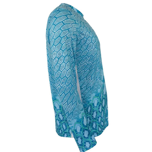 Chemise de pêche écologique imperméable coupe-vent en polyester recyclé anti-UV respirante à séchage rapide OEM en gros personnalisable - Product Image 4