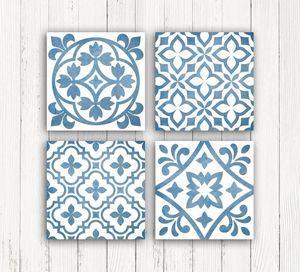 Nouvel arrivage Dessous de verre à thé en bois MDF avec impression en émail Ustensiles de cuisine personnalisés Vaisselle Tapis et tampons Style moderne au meilleur prix - Product Image 2