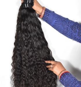 Vietnamien en gros brut 100% Bundle vierge non transformé couleur naturelle cheveux femmes noires Machine Double trame Extensions de cheveux humains - Product Image 4