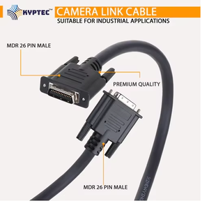 Câble de liaison pour caméra industrielle : câble MDR-26 broches mâle vers MDR-26 broches mâle pour équipement d'imagerie haute vitesse - Product Image 2