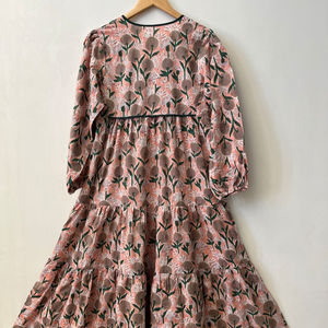 Adorable Sexy Floral largo Maxi Vestido Mujer señoras vacaciones modesto más tamaño mujeres vestidos mujeres vacaciones moda vestidos casuales - Product Image 1