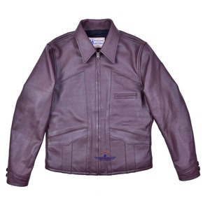 FiveStar Mens Classic Retro 1930s Steerhide Chaqueta de cuero Vintage Abrigo DE TRABAJO Durable Invierno Casual Moda Prendas de abrigo Suministro OEM - Product Image 3