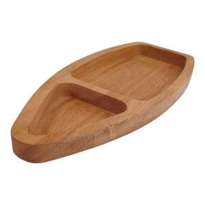 Bandeja Decorativa Elegante en Forma de Barco, Dividida, con Acabado Natural Pulido y Hecha a Mano, Precio Más Bajo para Clientes al por Mayor - Product Image 3