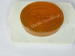 Jabonera de mármol blanco hecha a mano popular al por mayor para la decoración del baño del hotel accesorio del mejor precio jabonera accesorio de baño - Product Image 2