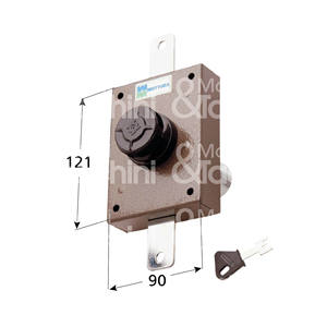 DIVERTIDOR VERTICAL con bomba de cilindro antidesgarro Apertura interna con pomo Varillas no incluidas - Product Image 1