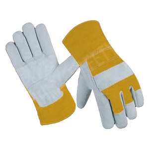 Premium Quality Cowhide Split Leather Working <b>Driver</b> <b>Gloves</b> Industrial Safety Hand Protection and Heavy Duty Gardening <b>Gloves</b> - Product Image 2