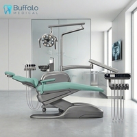 Fauteuil dentaire Buffalo avec design ergonomique et commande tactile, livraison gratuite au Royaume-Uni, solution de clinique rentable