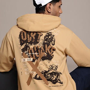 Sudadera con Capucha Extra Grande Fit2Fight, 100% Algodón, con Estampado Personalizado, Sudadera con Capucha para Hombre, 100% Algodón, con Estampado Inflado - Product Image 2