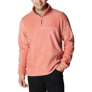 Half Zip Up <b>Pullovers</b> <b>Men</b> Custom Jogging <b>Mens</b> Collar Half Zip Up Custom Half Full-zip Fleece Sweatshirt - Product Image 1