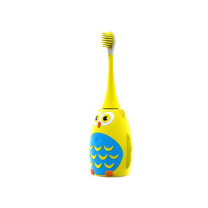 Tête de brosse à dents électrique pour enfants, personnalisable par les fabricants, extra douce, poils verts, manche en plastique, pliable, jetable, pour la maison - Product Image 3