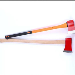 Hache de pompier en acier à haute teneur en carbone, durable, avec manche en bois/fibre, couleur rouge, garantie 1 an, longueur totale 36-90 cm, prix de gros - Product Image 4